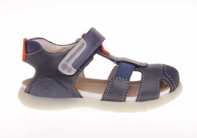 SANDALIA NIÑO BIOMECANICS CON PUNTERA REFORZADA Y VELCRO
