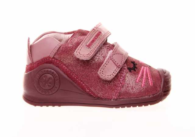 BOTA NIÑA BIOMECANICS CON VELCRO Y PUNTERA REFORZADA