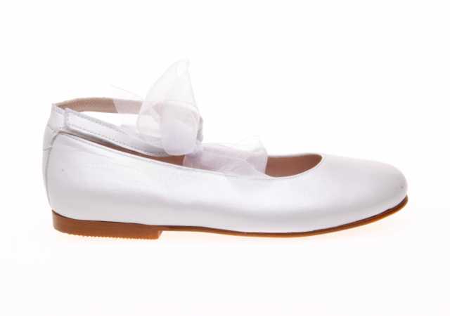 MANOLETINA NIÑA EN PIEL CON VELCRO