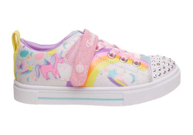 LONAS NIÑA SKECHERS CON LUCES Y VELCRO