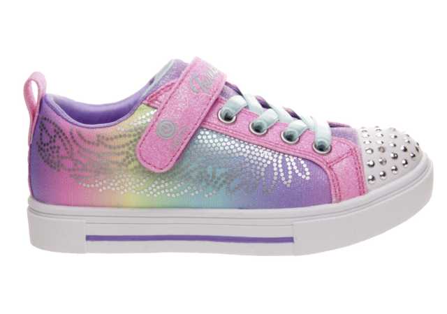 LONA NIÑA SKECHERS CON LUCES Y VELCRO
