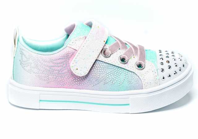 LONA NIÑA SKECHERS CON LUCES Y VELCRO
