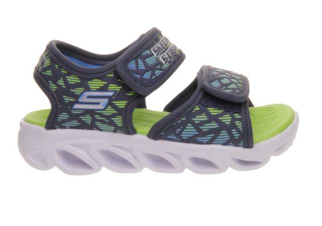 SANDALIA NIÑO SKECHERS CON LUCES Y VELCRO