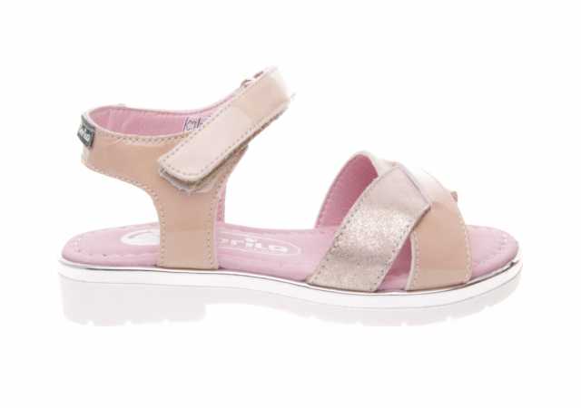 SANDALIA GORILA METALIZADA CON VELCRO