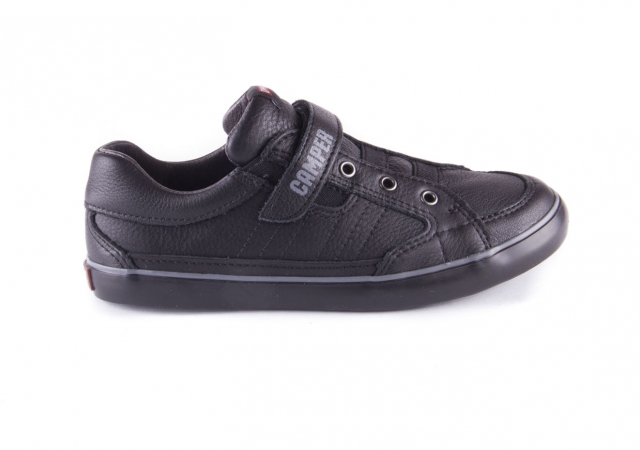 ZAPATO COLEGIAL NIÑO CAMPER CON VELCRO