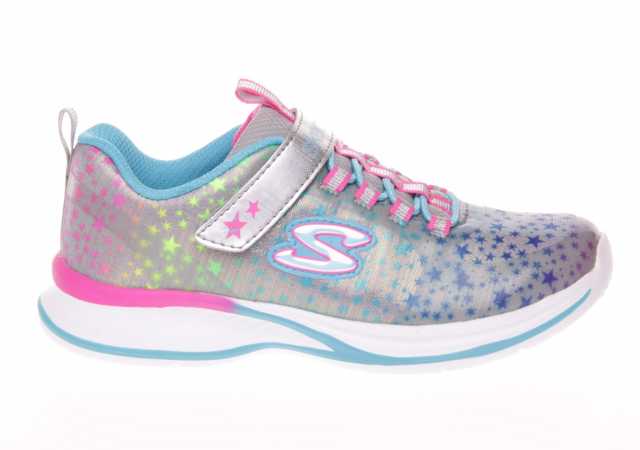 DEPORTIVO NIÑA SKECHERS CON ELÁSTICOS Y VELCRO