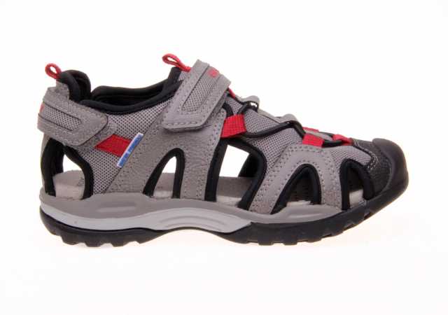 SANDALIA SEMI-DESCUBIERTA GEOX NIÑO CON DOBLE VELCRO