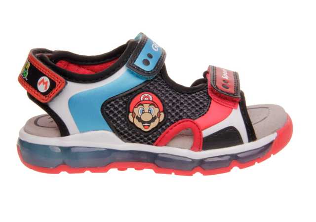 SANDALIA NIÑO GEOX CON LUCES Y VELCRO