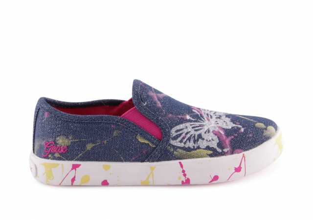 SLIPPERS GEOX NIÑA CON AJUSTE DE ELÁSTICOS