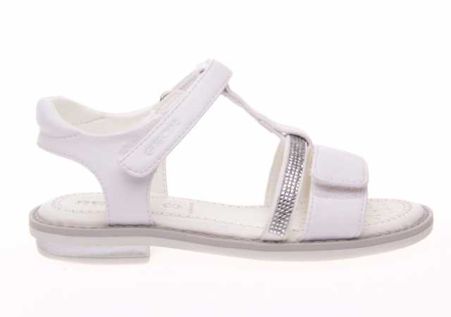 SANDALIA NIÑA GEOX EN PIEL CON VELCRO