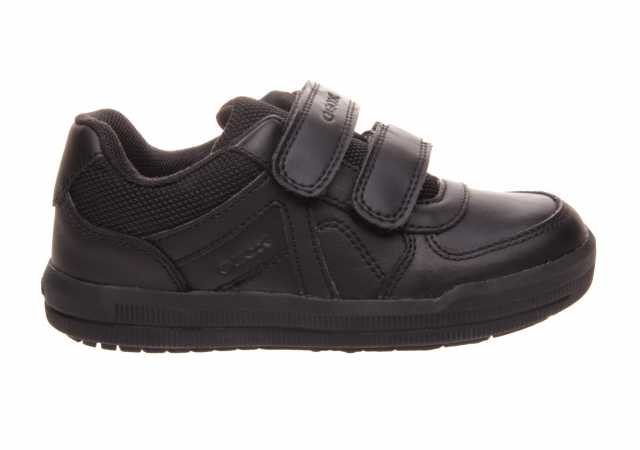 ZAPATO COLEGIAL GEOX CON VELCRO Y PUNTERA REFORZADA