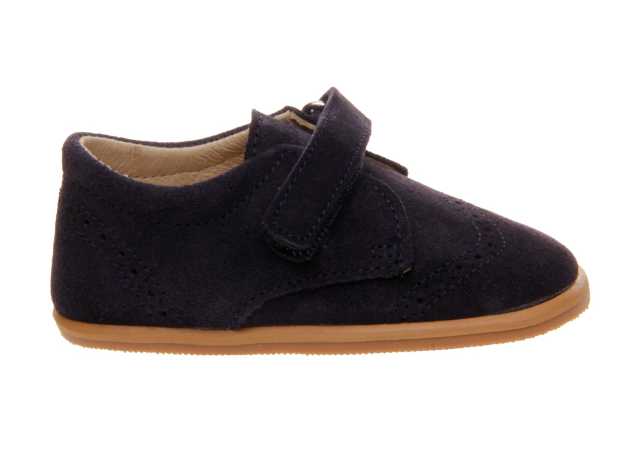 BLUCHER NIÑO CRIOS RESPETUOSO EN SERRAJE CON VELCRO