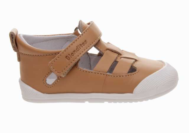 SANDALIA UNISEX BLANDITOS PRIMEROS PASOS CON VELCRO Y PUNTERA REFORZADA