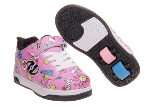 DEPORTIVO NIÑA HEELYS CON RUEDAS Y VELCRO