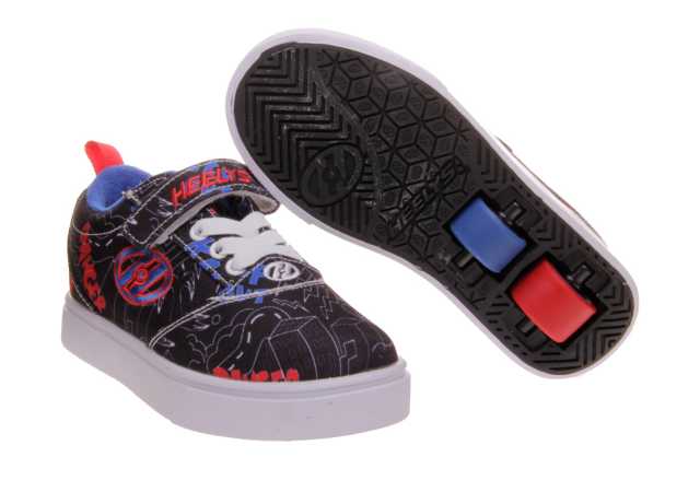 DEPORTIVO NIÑO HEELYS CON RUEDAS Y VELCRO