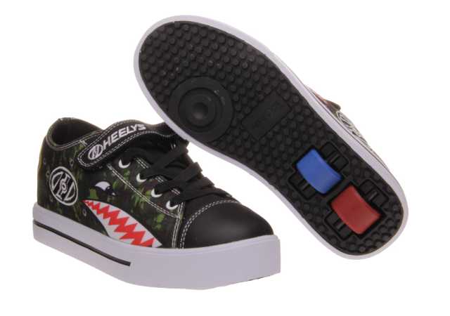 DEPORTIVO NIÑO HEELYS CON VELCRO Y RUEDAS