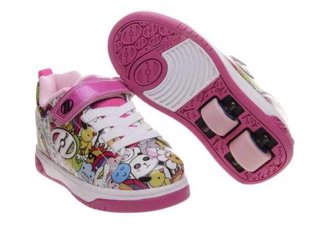 DEPORTIVO NIÑA HEELYS CON RUEDAS Y VELCRO