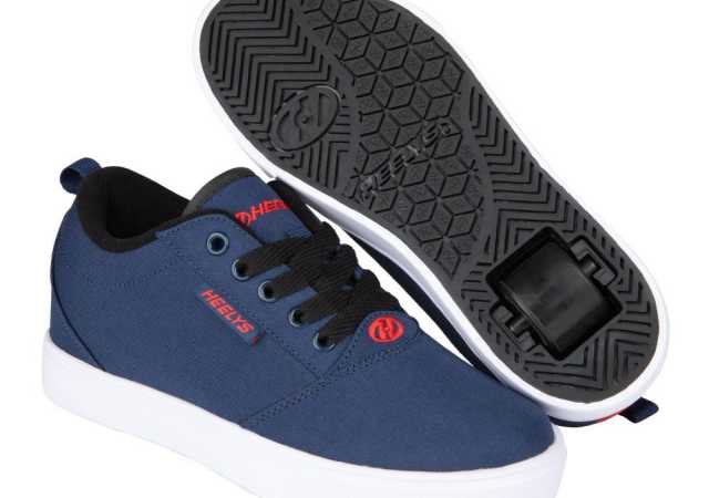 DEPORTIVO NIÑO HEELYS CON RUEDAS Y CORDONES