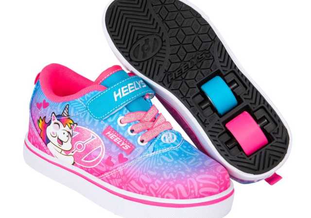 DEPORTIVO NIÑA HEELYS CON VELCRO Y RUEDAS