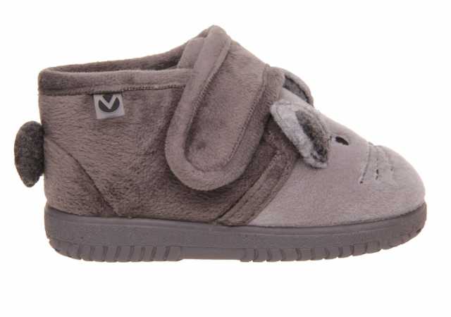 ZAPATILLA DE CASA NIÑA VICTORIA CON VELCRO
