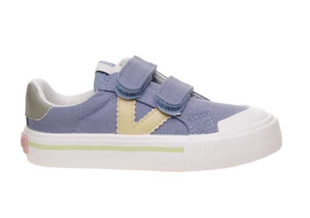 LONA DE NIÑO/A VICTORIA CON VELCRO Y PUNTERA REFORZADA