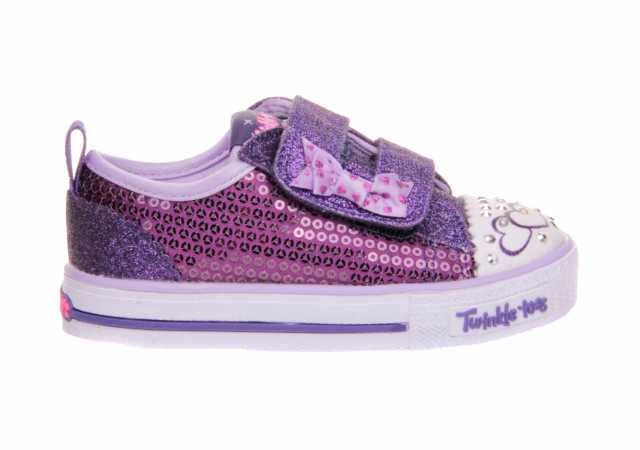 LONA NIÑA SKECHERS CON LUCES Y VELCRO