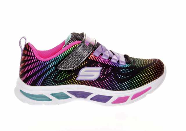 Luces Y Velcro Con Skechers Niña Deportivos NmOnwv80