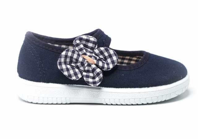 MERCEDES NIÑA DE LONA CON VELCRO
