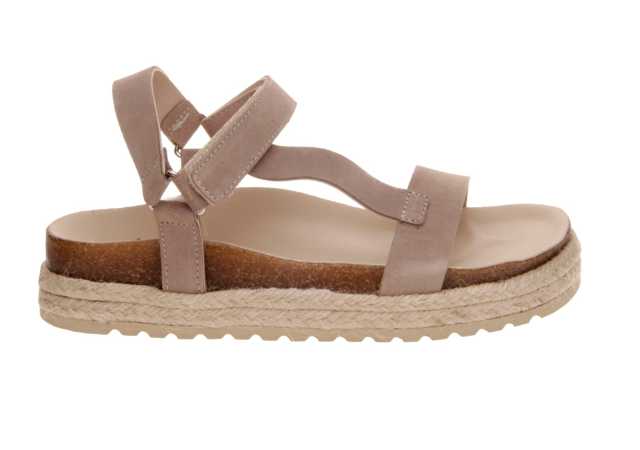 SANDALIA DE NIÑA CON VELCRO