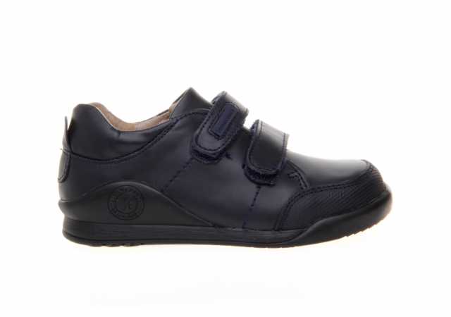 ZAPATO COLEGIAL BIOMECANICS NIÑO CON VELCRO Y PUNTERA REFORZADA