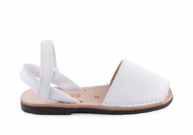 SANDALIA MENORQUINA RIA EN PIEL CON VELCRO