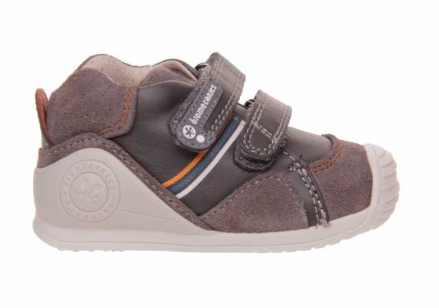 BOTA BIOMECANICS NIÑO PRIMEROS PASOS CON VELCRO Y PUNTERA REFORZADA