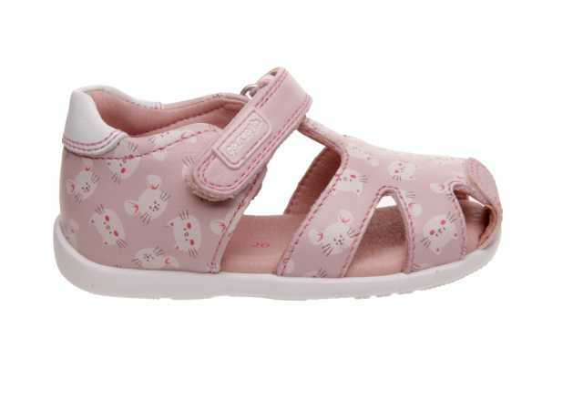 SANDALIA NIÑA GARVALIN PRIMEROS PASOS CON VELCRO Y PUNTERA REFORZADA
