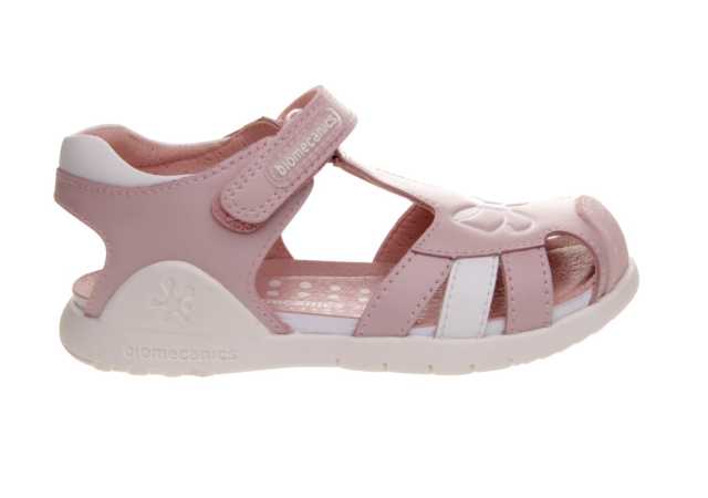 SANDALIA NIÑA BIOMECANICS CON VELCRO Y PUNTERA REFORZADA