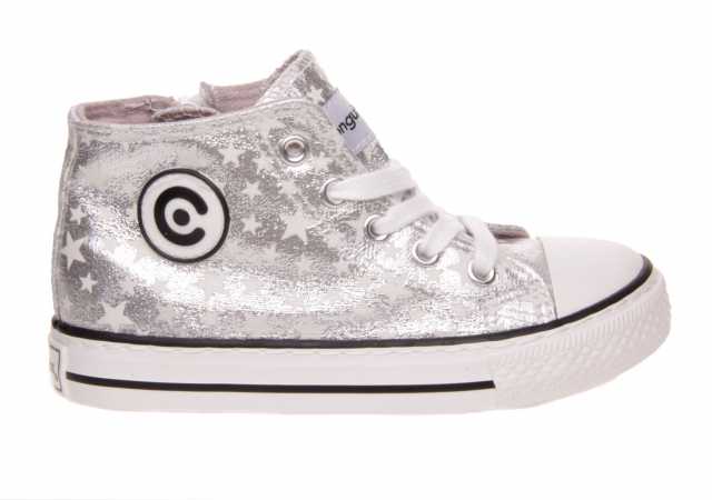 BOTA NIÑA CONGUITOS EN GLITTER CON CORDÓN Y CREMALLERA