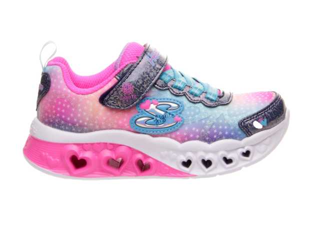 DEPORTIVO NIÑA SKECHERS CON LUCES Y VELCRO