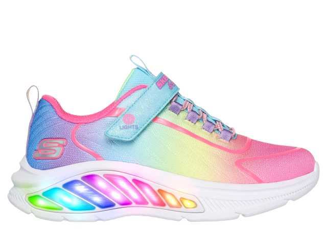 DEPORTIVO NIÑA SKECHERS CON LUCES Y VELCRO