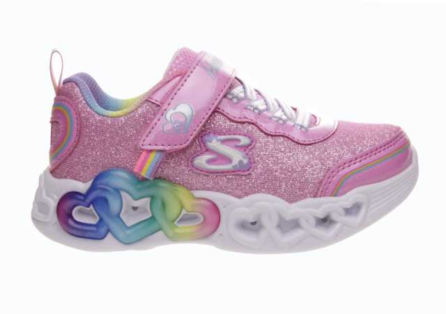 DEPORTIVO NIÑA SKECHERS CON LUCES Y VLECRO