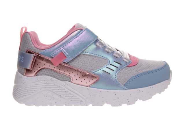 DEPORTIVO NIÑA SKECHERS METALIZADO CON VELCRO