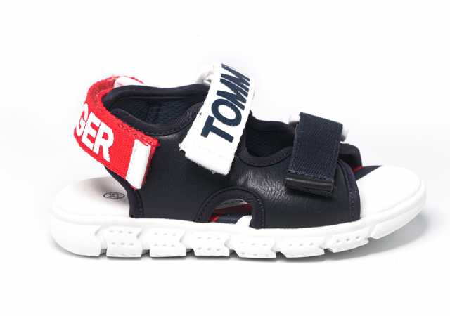 SANDALIA TOMMY HILFIGER NIÑO CON TRI`PLE VELCRO