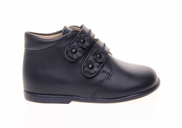 BOTA NIÑA CLÁSICA PRIMEROS PASOS EN PIEL Y VELCRO