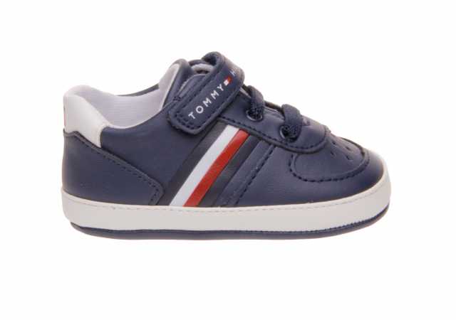 BOTAS BEBE BADANA NIÑO TOMMY HILFIGER CON VELCRO