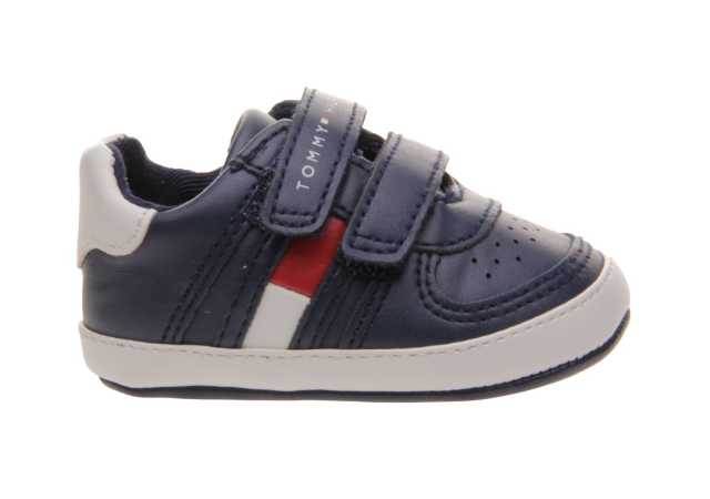 BOTAS BEBE BADANA NIÑO TOMMY HILFIGER CON VELCRO