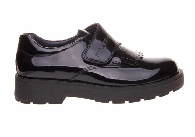 BLUCHER COLEGIAL NIÑA PABLOSKY CON VELCRO Y PUNTERA REFORZADA