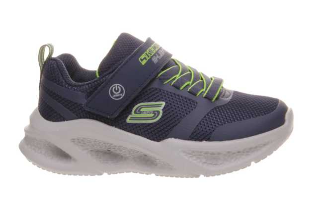 DEPORTIVO SKECHERS NIÑO CON LUCES Y VELCRO