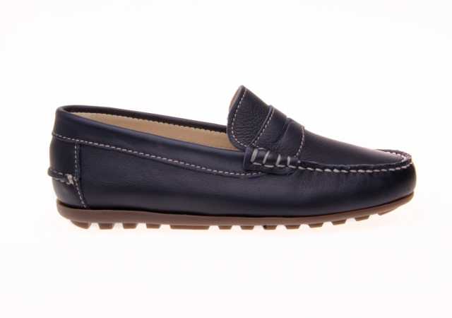 MOCASIN PARA NIÑO EN PIEL CON ANTIFAZ