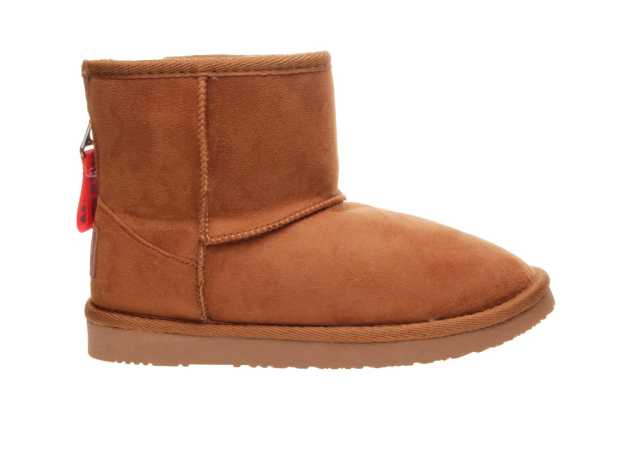 BOTA ESQUIMAL EN ANTE CON CREMALLERA TALON