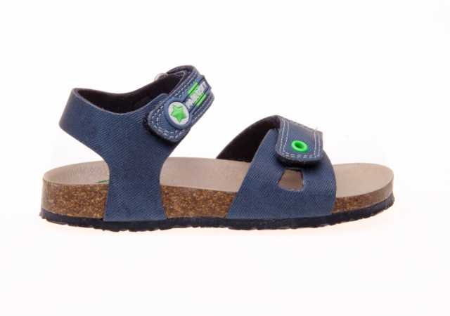 SANDALIA NIÑO PABLOSKY EN PIEL CON DOBLE VELCRO