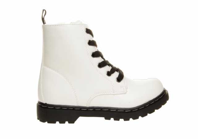 BOTA NIÑA CONGUITOS CON CORDONES Y CREMALLERA