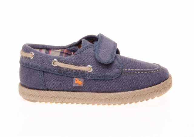 NAUTICO DE LONA DE NIÑO CON VELCRO